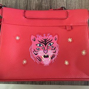Min & Mon Crossbody - Red Tiger